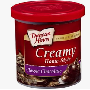 lot 7319 image: Duncan Hines Chocolate Frosting Multipack of 8 - Stock image may not match actual product images