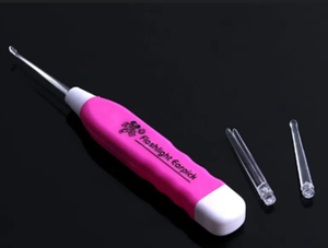 lot 10351 image: LED Light Ear Wax Removal Tool, Multi-Color Pack with Illuminated Tips, Professional Cleaning Pick Set for Safe Home Use (Pink) - Stock image may differ from actual product image