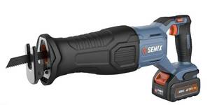 lot 1081 image: Senix X2 20V Cordless Reciprocating Saw PSRX2-M3 3200