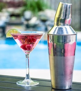 lot 6288 image: 2 Pack Cocktail Shaker - Stock images may not match actual product images