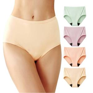lot 2290 image: Battewa Cotton Incontinence Underwear for Women High Waisted 4Pack S