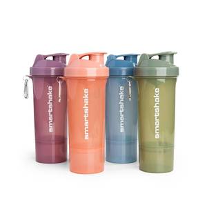 lot 2316 image: Smartshake SLIM 2 Pack 400 ml13.5 oz Protein Shaker Bottle  Silent Mixing  Leak-Proof Shaker Bottle  Shaker Cups For Protein Shakes  Gym Shaker Bottle  BPA-Free, Dishwasher Safe  Multicolor