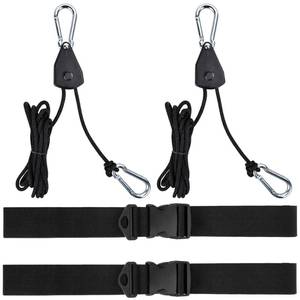 lot 2361 image: A 2 Set Floating Mat Strap and Rope Hanger, Adjustable Float Pad Rope Hanger