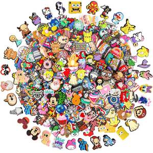lot 2368 image: 40Pcs Non-Repeat Cartoon Silicone Focal Beads for Pens, Random Focal Beads Bulk for Bead Pens Keychain Jewelry Making, Only Applicable to Adults