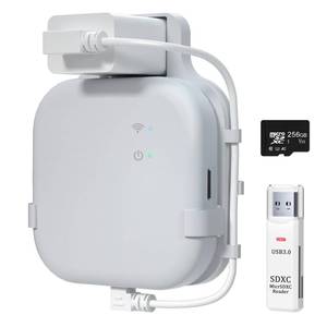 lot 2441 image: WDZREE 256GB Micro SD Card & Outlet Wall Mount for Blink Sync Module XR