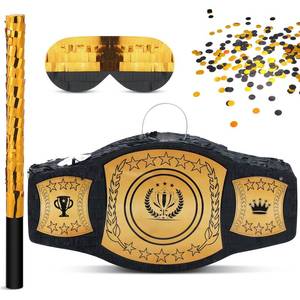 lot 3849 image: Wrestling Birthday Party Decoration Wrestling Belt Pi�ata Style