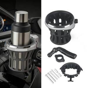 lot 4012 image: FWXEOZ Motorcycle Handlebar Drink Cup Holder for Harley Davidson Passenger Water Bottle Holder Mount Upgraded Cup Holder for Honda Goldwing GL1800 (102142 MM)