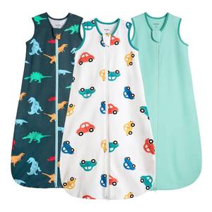 lot 4020 image: WarmWrap Baby Sleep Sack 18-24 Months 100% Cotton 0.5 Tog 2t Toddler 3 Pack