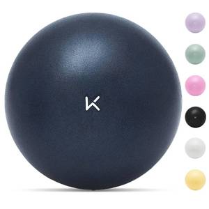 lot 4024 image: KEEP Pilates Ball- Balance Yoga Balls for Working Out, Fitness Ball for Core Strength and Physical Therapy, 25cm, Navy Blue