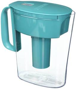 lot 5737 image: Brita Water Filter Pitcher for Tap and Drinking Water with 1 Standard Filter, Lasts 2 Months, 6-Cup Capacity, BPA Free, Turquoise