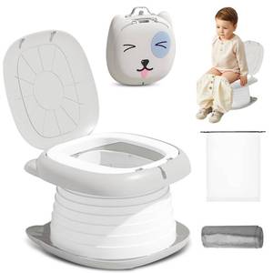 lot 5738 image: Yszawmx Travel Potty for Toddlers, Portable Foldable Toilet Training Seat