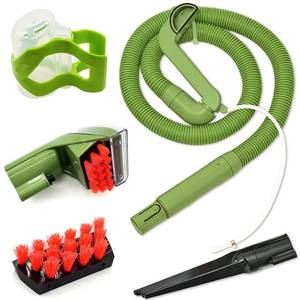 lot 5743 image: Upgraded Flexible Replacement Hose for Bissell Little-Green Upright &Portable Carpet Cleaners for 1400B 4075 3860 3353 2458 1400 Series With 3 Tough Stain Brush,brush,Self-Cleaning Tool,Crevice brush