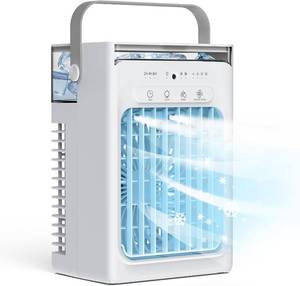 lot 5750 image: Cedeil Portable Evaporative Air Cooler with Remote