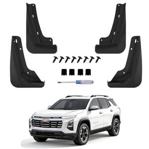 lot 5752 image: Durahalt No Drill Mud Flaps for 2025-2026 Chevrolet Equinox
