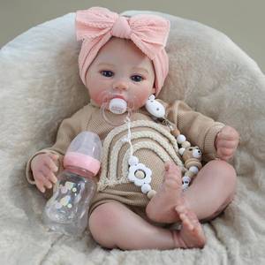 lot 5762 image: WOOROY Reborn Baby Doll 18 Inch Lifelike Girl