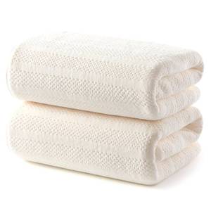 lot 5787 image: ecolook Microfiber Bath Towels Set of 2, 31 x 63 Inch