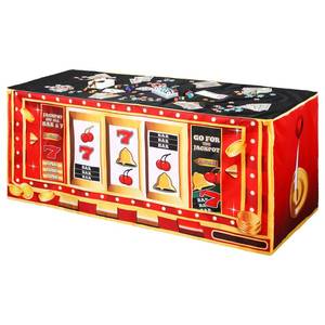 lot 5789 image: Oudain Casino Tablecloth 72x30 Inches Polyester