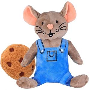 lot 6310 image: XIUMON If You Give a Mouse a Cookie Plush, 9.8 Mouse & Cookie Plush Set
