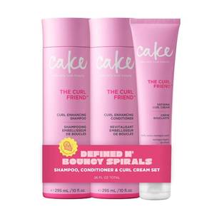 lot 6327 image: Cake Beauty Curl Friend 3-Piece Curl Care Set