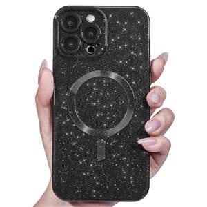 lot 6358 image: Svanove Glitter Case for iPhone 16 Pro Max with MagSafe