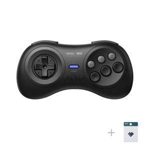 lot 6377 image: 8Bitdo M30 Wireless Bluetooth Controller Black