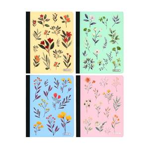 lot 6396 image: Bazic Floral Composition Notebook, College-Ruled, 100 Sheets