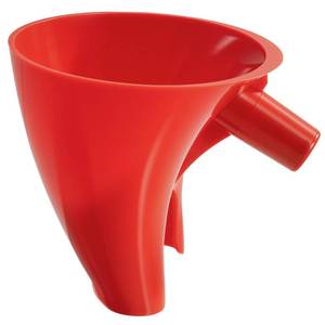 lot 6405 image: Li & Zhao KitchenAid Mixer Funnel - Wide Mouth Red