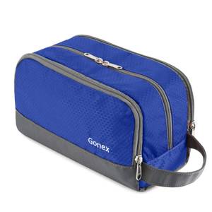 lot 6418 image: Gonex Travel Toiletry Bag Water Resistant Dopp Kit