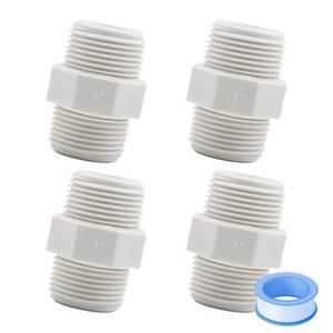 lot 6448 image: HayEastdor PVC Pipe Fitting Hex Nipple 1 Male Coupling