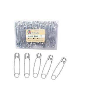 lot 8373 image: 80Pcs Extra Large Safety Pins 2.2 inch (55mm) -Heavy Duty Large Safety Pins, Stainless Steel Safety Pin for Sewing,Baby Clothing, Diapers,Laundry,Decorations.