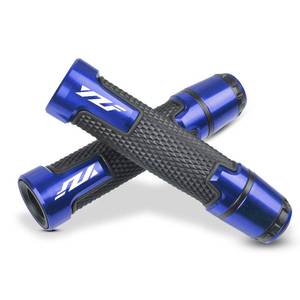 lot 8393 image: Universal 78 22mm Motorcycle Powersports Handlebar Grips for Yamaha YZF 600R R1 1998-2019,R3 2015-2019,R6 1999-2019,R6S 2006-2009 (Blue)