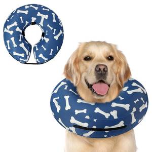 lot 8464 image: Supet Inflatable Dog Cone Collar Alternative After Surgery, Dog Neck Donut Collar Recovery E Collar, Soft Pet Cone for Small Medium Large Dogs