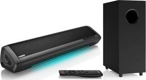 lot 9226 image: Saiyin Sound Bar with Subwoofer, Home Theater Surround System for TV PC