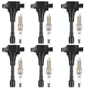 lot 9258 image: ECCPP UF550 & 1406 Ignition Coil Pack and Iridium Spark Plugs Set of 6
