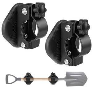 lot 10399 image: MagitcSee 2 Pack Heavy Duty Magnetic Shovel Holder for Truck, No-Drill Strong Metal Magnet Hook Mount Rack for Flag, Paddle, Utility Tool, Organizer for RV, Garage, Trailer, Cruise, ATV Storage