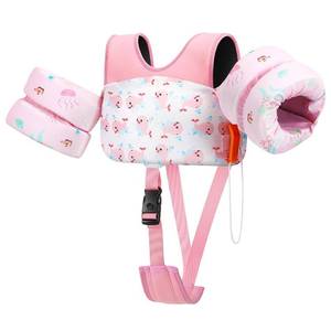 lot 10446 image: HeySplash Toddler Swim Vest, Toddler Pool Floaties with Adjustable Strap