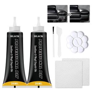 lot 10449 image: AAROVIBE Black Leather Repair Kit for Furniture, Leather Couch Repair Kit