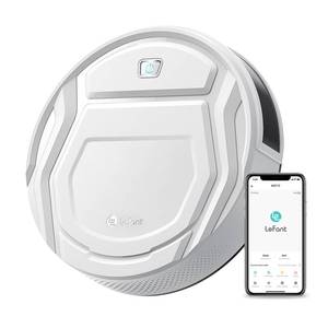 lot 11748 image: Lefant M210 Robot Vacuum Cleaner with App Control  Retail $199.99
