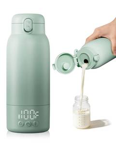 lot 11761 image: YKV Portable Bottle Warmer, 17oz, Dual Mode