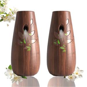 lot 11766 image: YRZFOOLYR Automatic Spray Dispenser 2-Pack Dark Wood