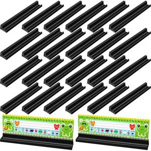 lot 11774 image: Teling Plastic Name Plate Holder 24-Pack
