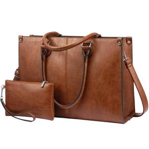 lot 11785 image: LOVEVOOK Laptop Tote Bag 17.3 Inch with Clutch