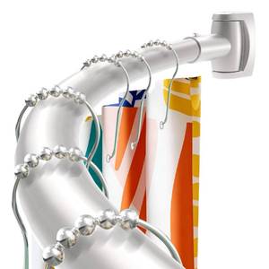 lot 11786 image: Haryaers Curved Shower Curtain Rod 33-78 Inches