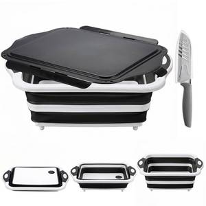 lot 11800 image: Rottogoon Collapsible BBQ Prep Tub with Lid