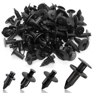 lot 12300 image: Plastic Rivets, 120pcs Plastic Push Pin Clips Body Rivets Compatible with UTV ATV Motorcycle M6 M7 M8 Retainer Fastener Replace 7661855 Fits for Polaris Honda Kawasaki Suzuki Yamaha