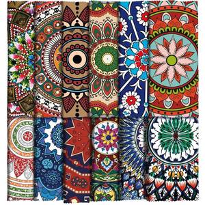 lot 12305 image: Copkim 24 Pc Mandala Microfiber Eyeglasses Cleaning Cloths