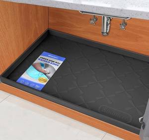 lot 12314 image: SIKADEER Waterproof Under Sink Mat 34 x 22