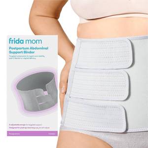 lot 12333 image: Frida Mom Belly Binder Postpartum Compression Wrap 9