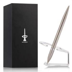 lot 12346 image: Sunterest Magnetic Levitation Gel Ink Pen, Silver