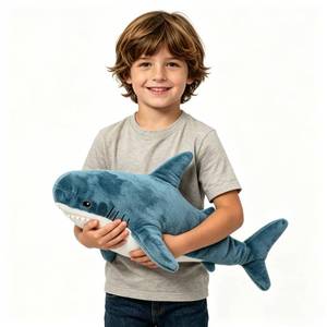 lot 12365 image: Djungelskog Shark Plush Stuffed Animal 60cm